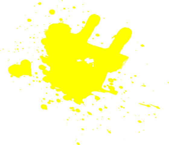 Yellow Paint Splatter