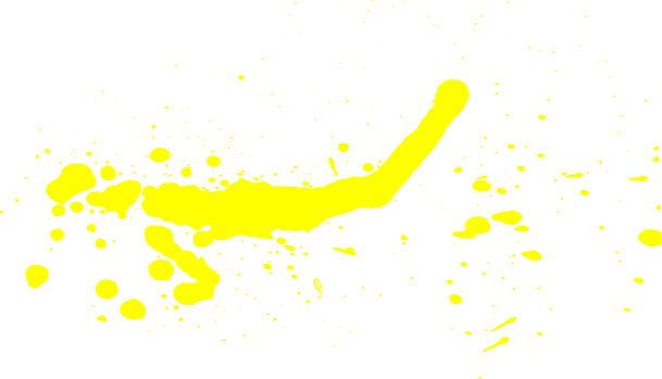 Yellow Paint Splatter